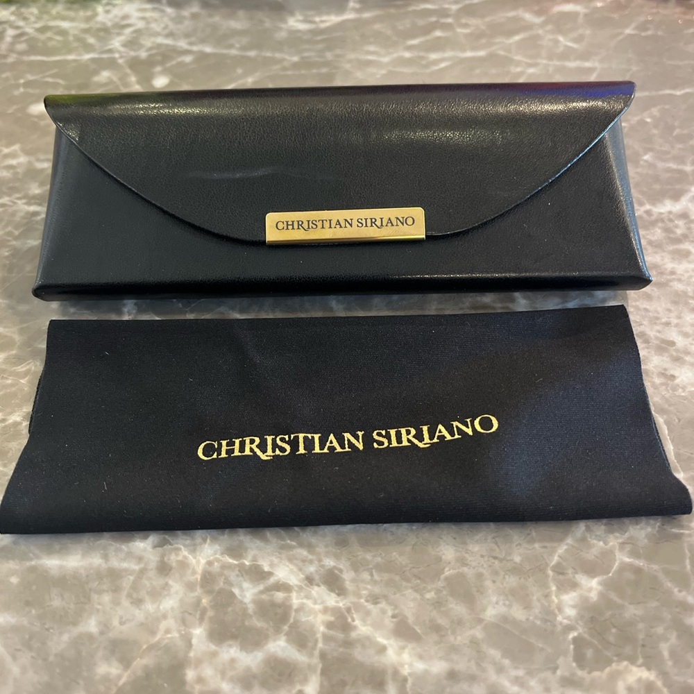 Christian Siriano Black Sunglasses Case